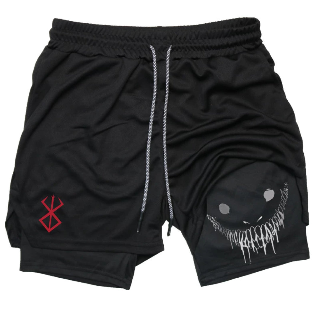Conjunto de Compressão Berserk – Camiseta + Short 2 em 1