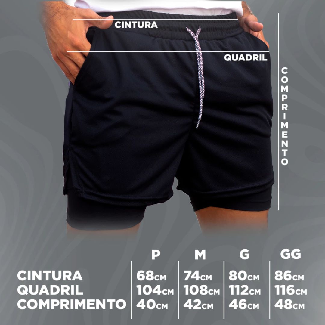 Conjunto de Compressão Berserk – Camiseta + Short 2 em 1
