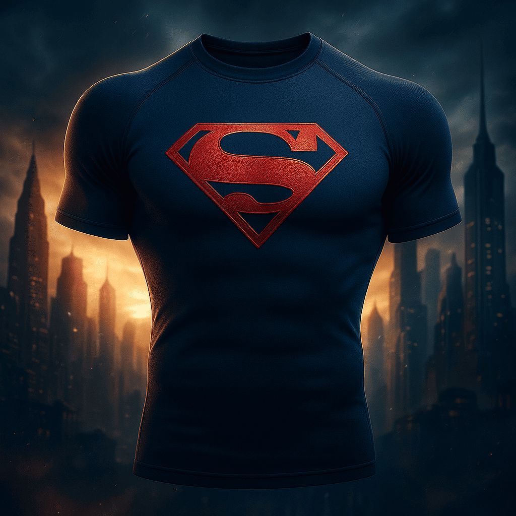 Camiseta de Compressão Superman