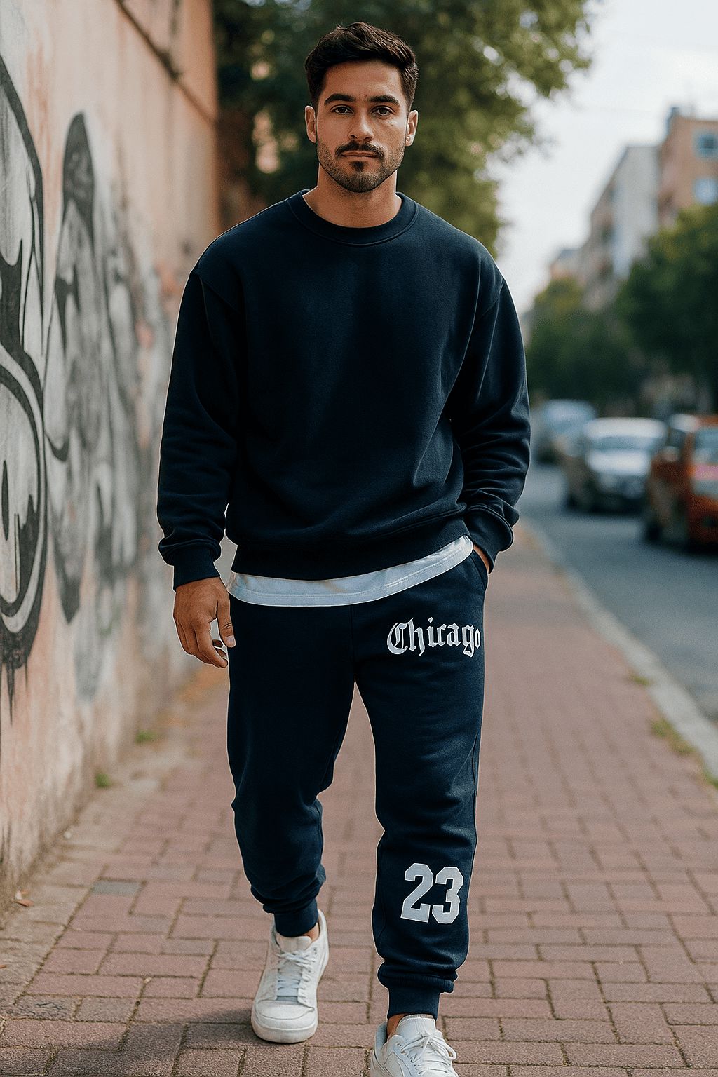Calça Moletom Chicago Unissex – Conforto Flanelado e Estilo Urbano em Alta