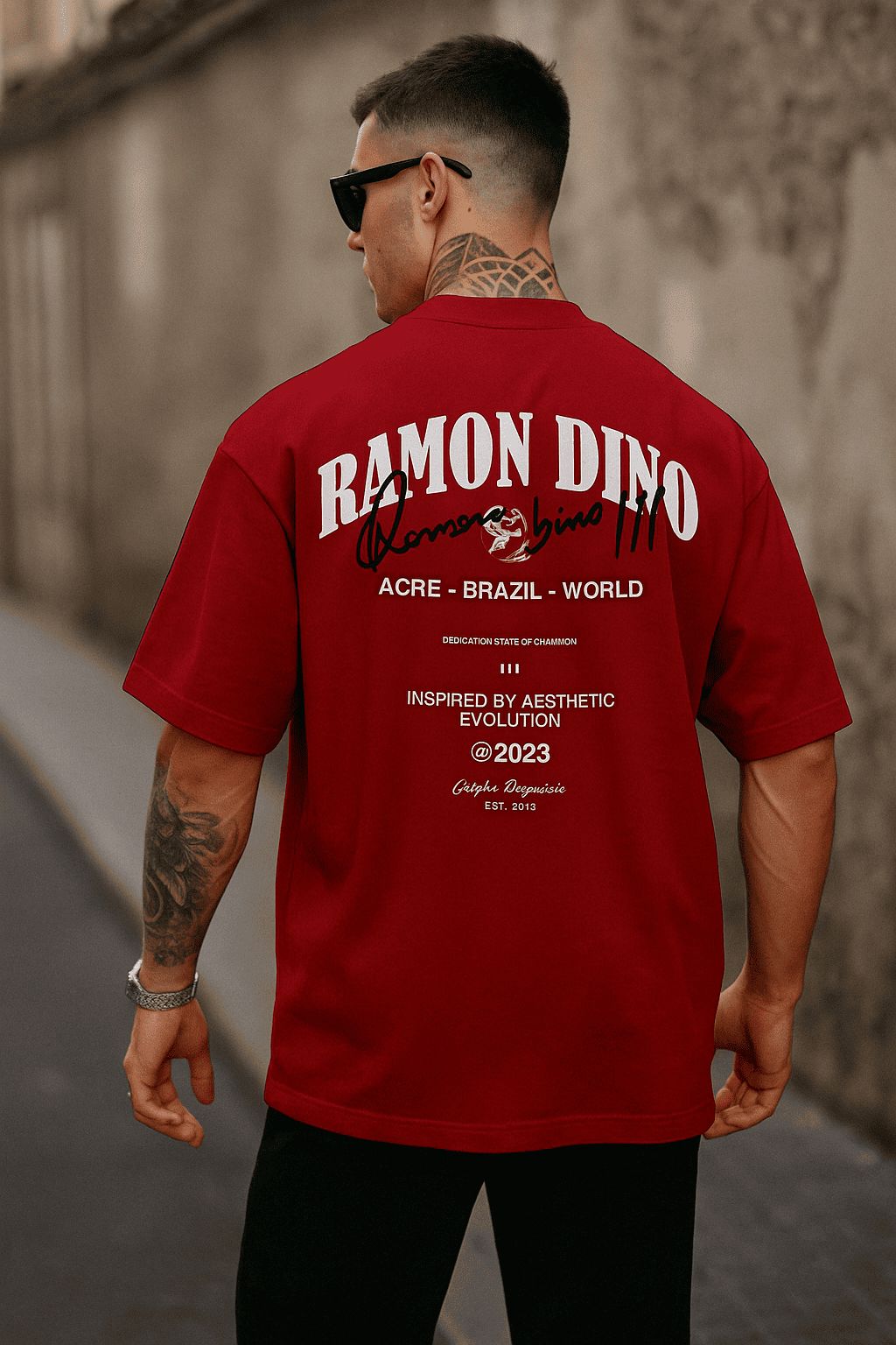 Oversized Hub RAMON DINO – Estilo, Conforto e Performance