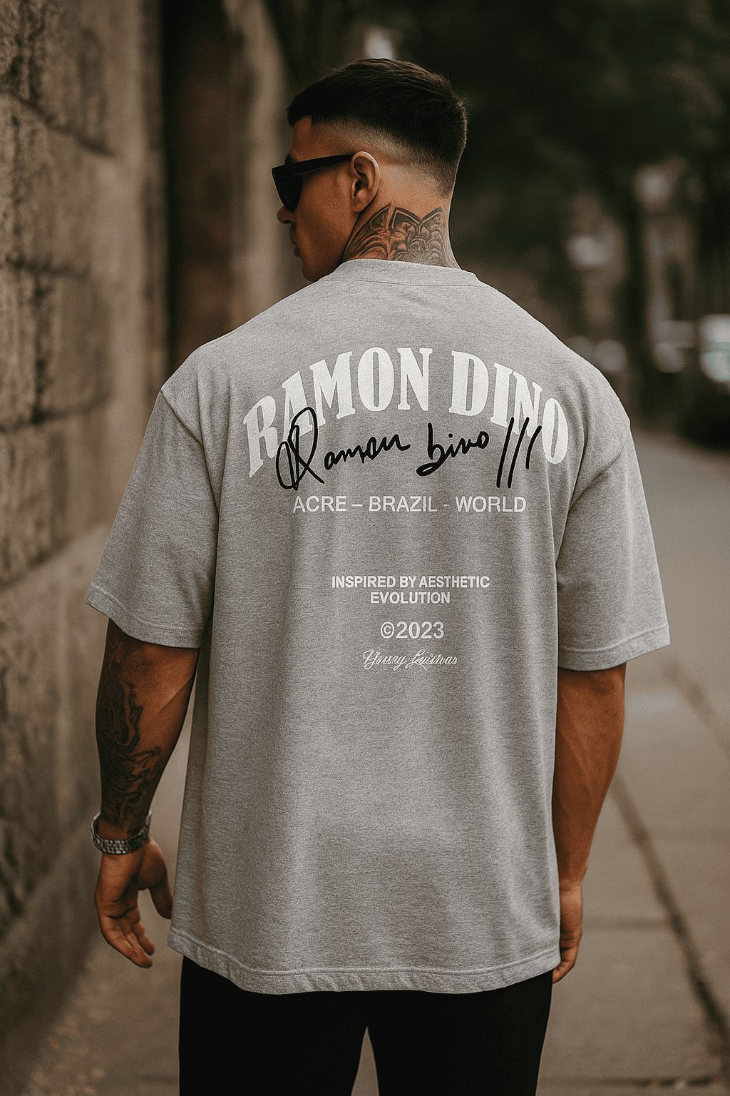 Oversized Hub RAMON DINO – Estilo, Conforto e Performance