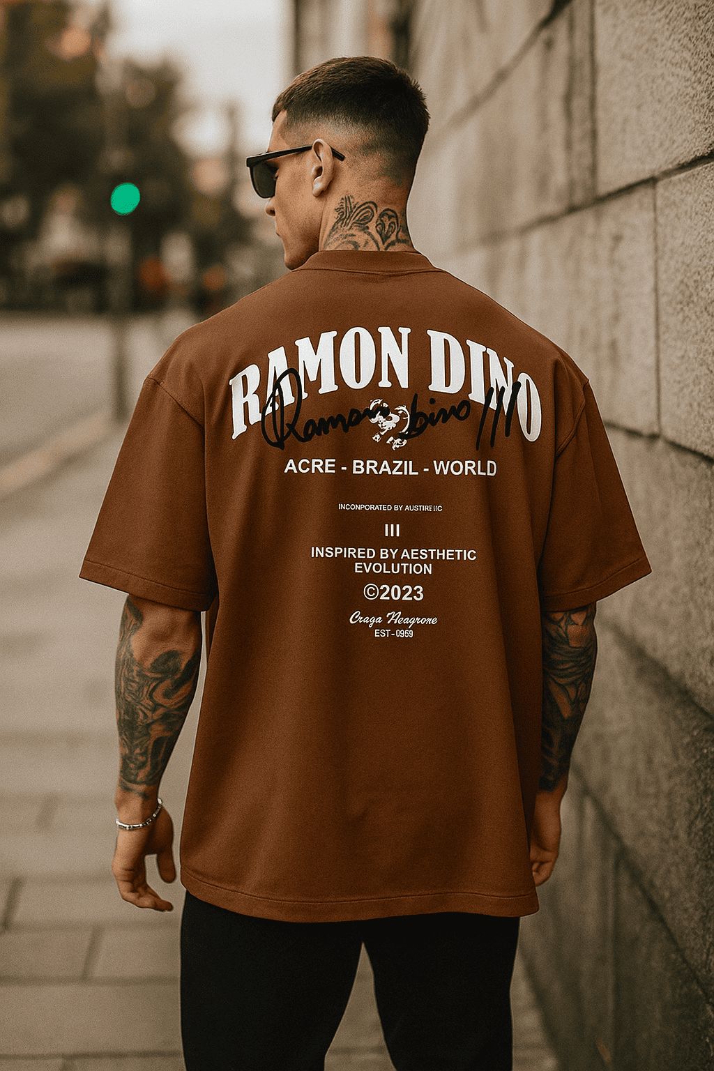 Oversized Hub RAMON DINO – Estilo, Conforto e Performance