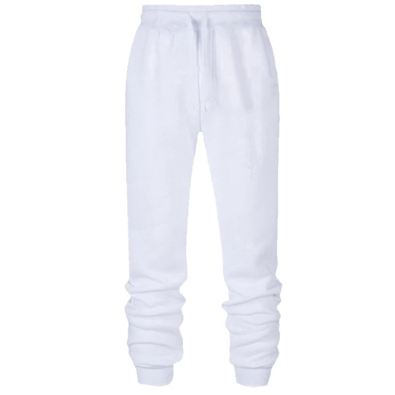 Calça Moletom Lisa Masculina – Estilo Casual e Esportivo para Academia e Corrida