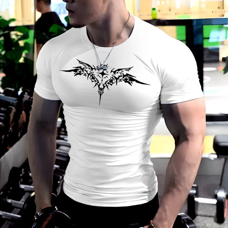 Camiseta de Compressão GOTH – Performance e Estilo para Seus Treinos