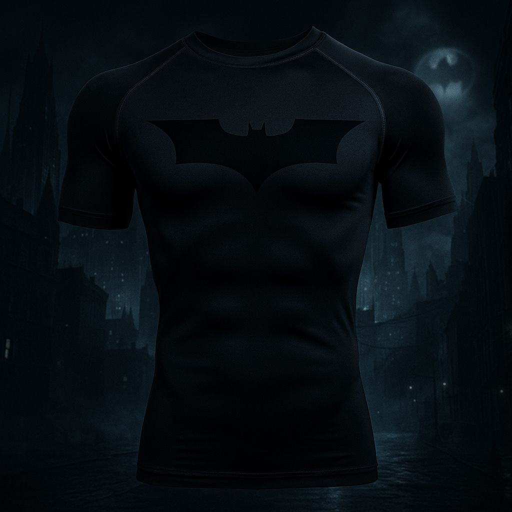 Camiseta de Compressão Masculina Batman - Performance e Estilo