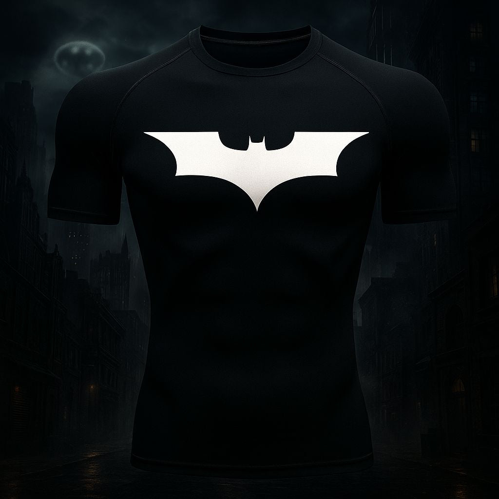 Camiseta de Compressão Masculina Batman - Performance e Estilo