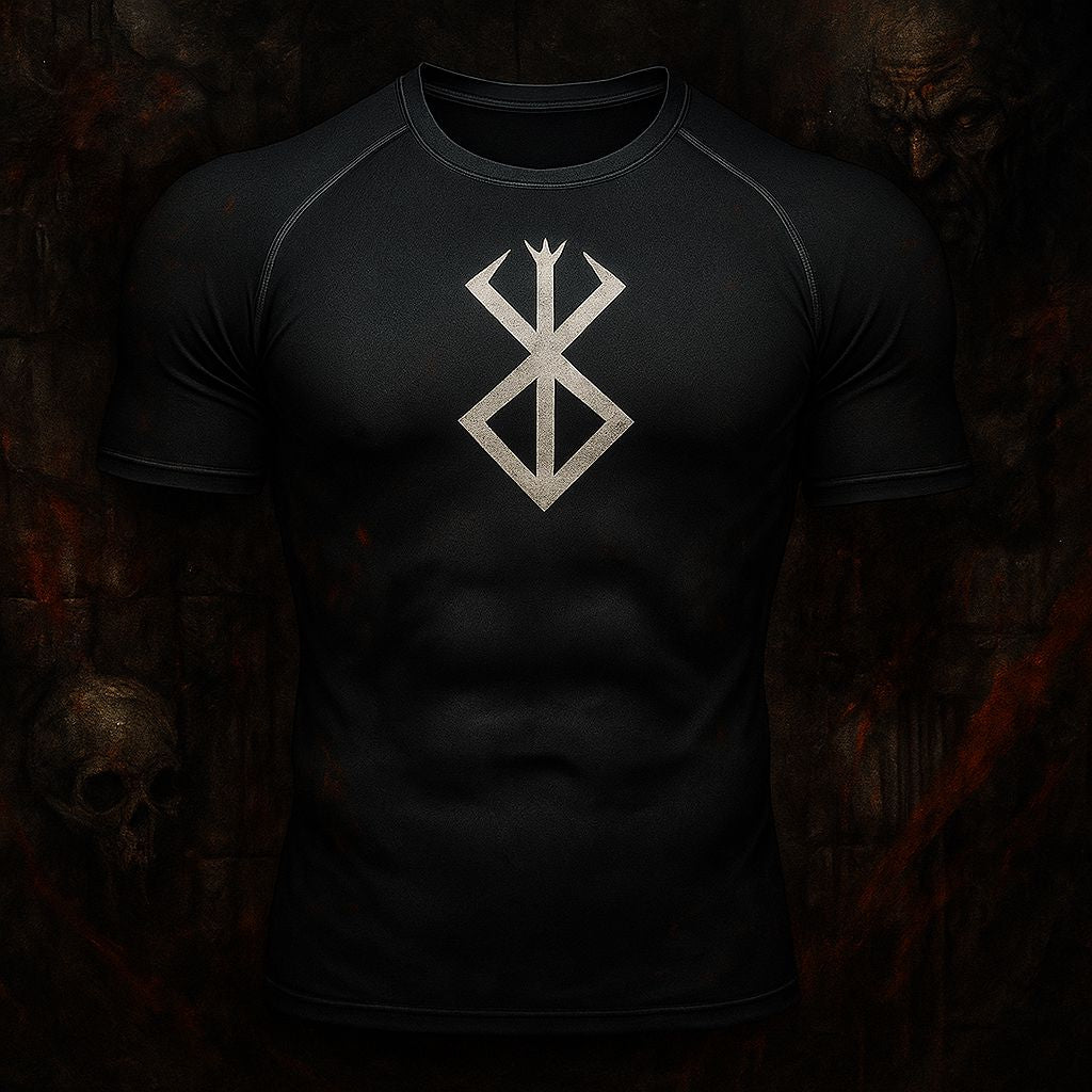 Camiseta de Compressão Esportiva Berserk – Desempenho e Estilo