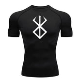 Camiseta de Compressão Esportiva Berserk – Desempenho e Estilo