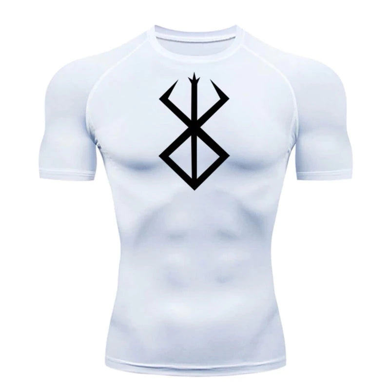 Camiseta de Compressão Esportiva Berserk – Desempenho e Estilo