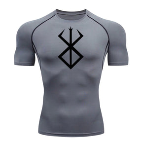 Camiseta de Compressão Esportiva Berserk – Desempenho e Estilo