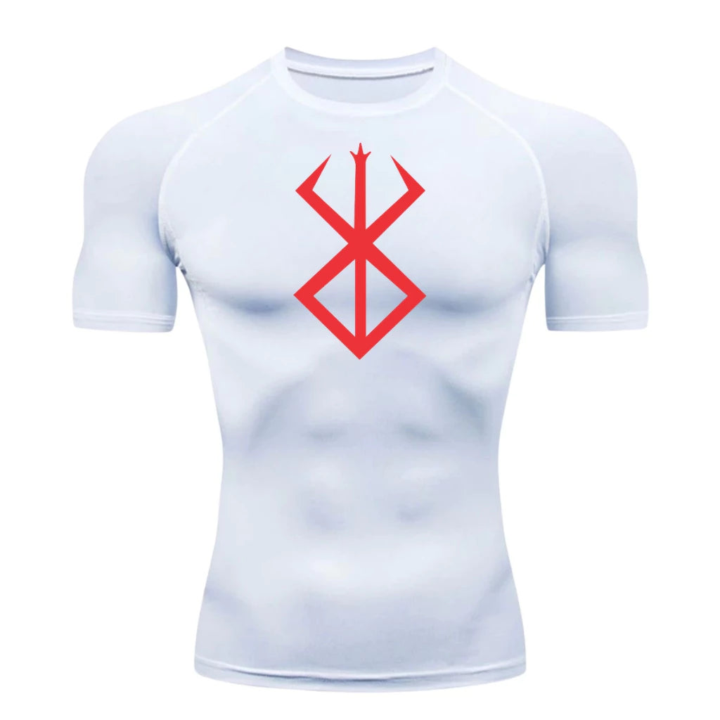 Camiseta de Compressão Esportiva Berserk – Desempenho e Estilo