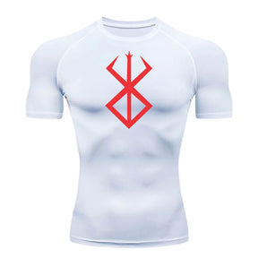 Camiseta de Compressão Esportiva Berserk – Desempenho e Estilo