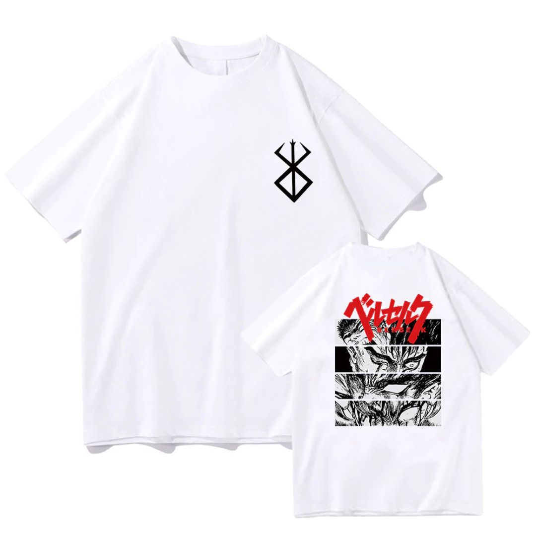 Camiseta Oversized Berserk Algodão 100%
