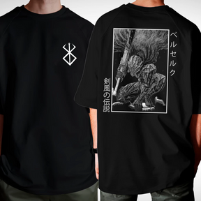 Camiseta Oversized Berserk Algodão 100%