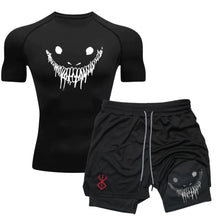 Conjunto de Compressão Berserk – Camiseta + Short 2 em 1