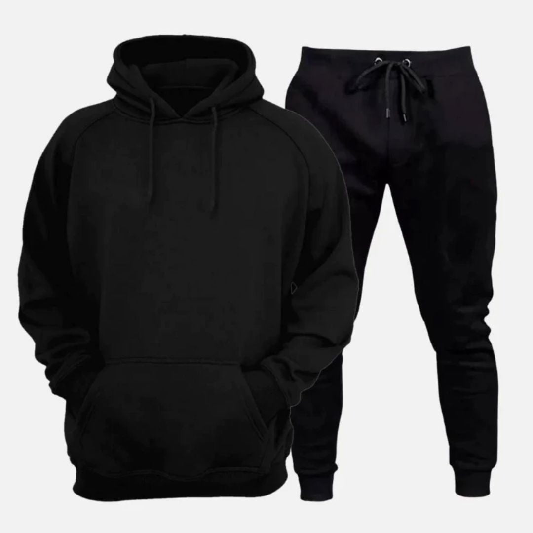 Kit Moletom Masculino Preto e Branco