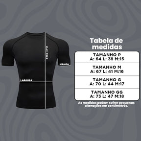 Conjunto de Compressão Berserk – Camiseta + Short 2 em 1