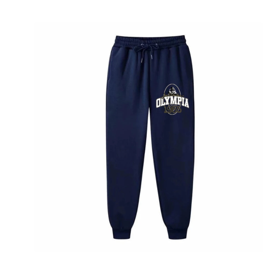 Calça Moletom Mr. Olympia – Conforto Extremo, Estilo de Campeão