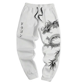 Calça Moletom Streetwear Dragão