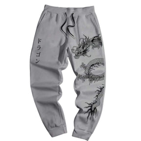 Calça Moletom Streetwear Dragão