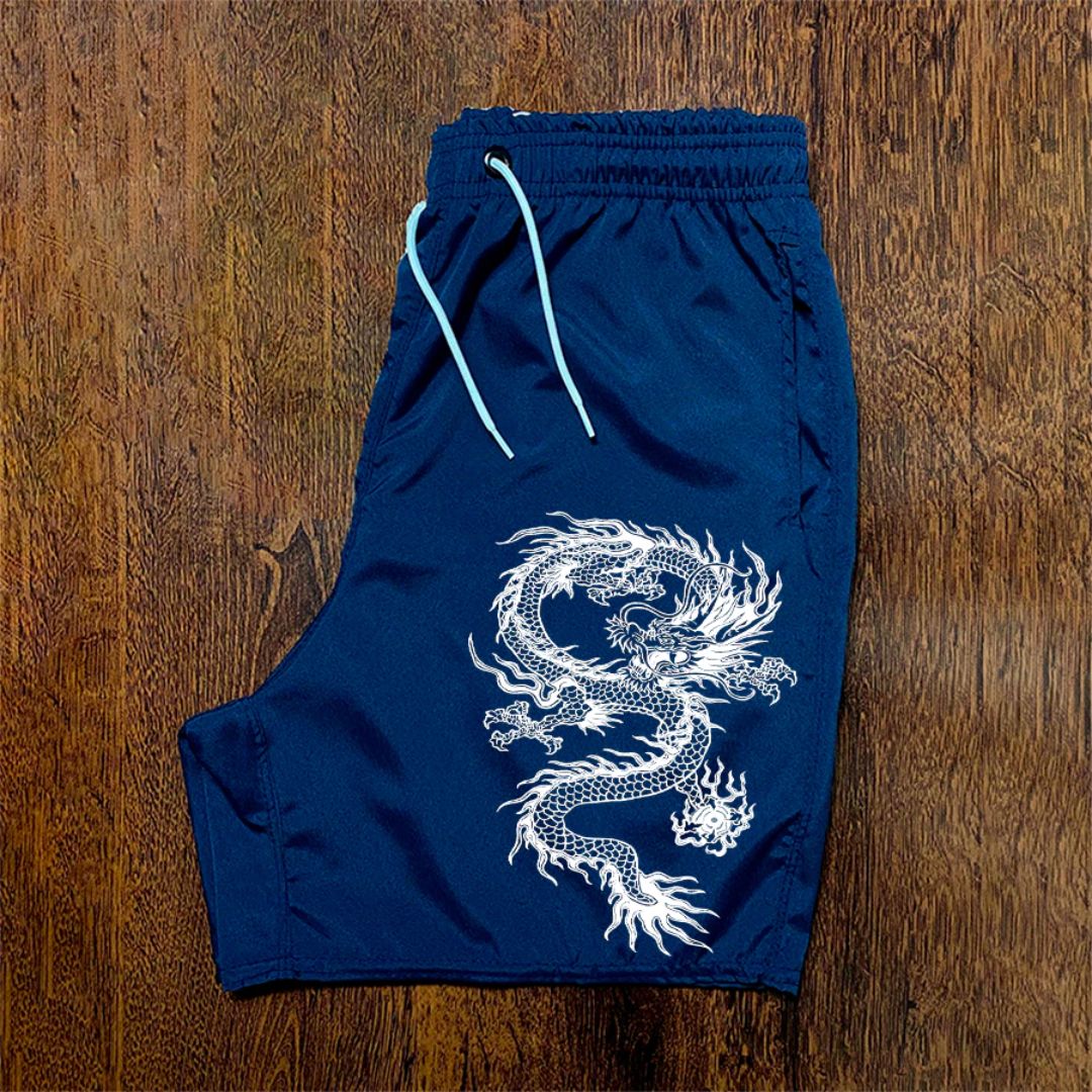Bermuda Spark Masculina Street Wear – Dragão Chinês