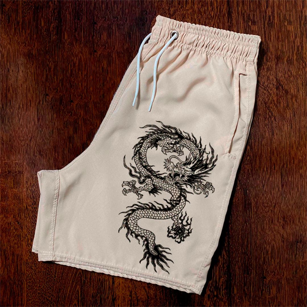 Bermuda Spark Masculina Street Wear – Dragão Chinês