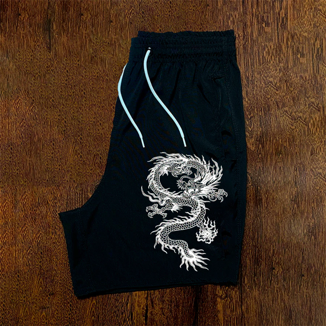 Bermuda Spark Masculina Street Wear – Dragão Chinês