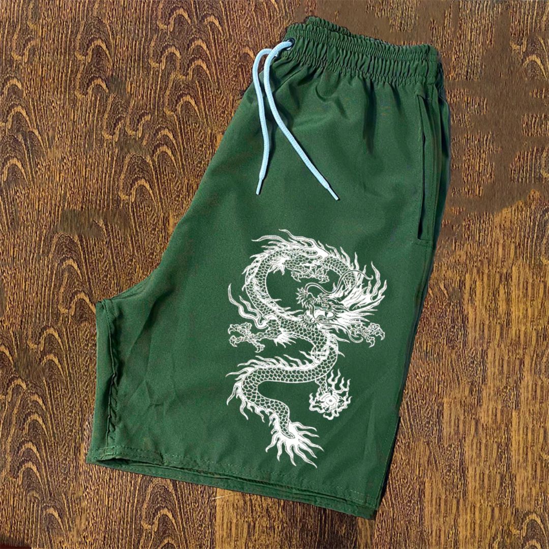Bermuda Spark Masculina Street Wear – Dragão Chinês