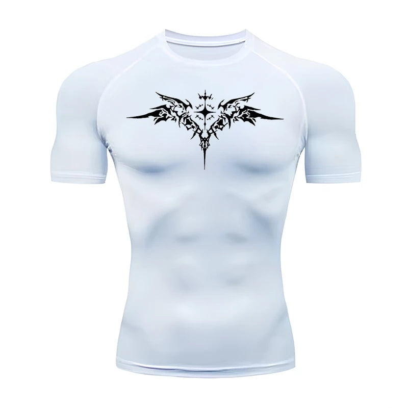 Camiseta de Compressão GOTH – Performance e Estilo para Seus Treinos