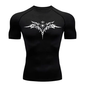 Camiseta de Compressão GOTH – Performance e Estilo para Seus Treinos