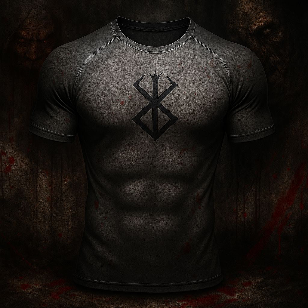 Camiseta de Compressão Esportiva Berserk – Desempenho e Estilo