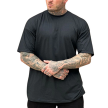 Kit SPARK 4 Camiseta Oversized Masculina Lisa 100% Algodão