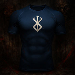 Camiseta de Compressão Esportiva Berserk – Desempenho e Estilo