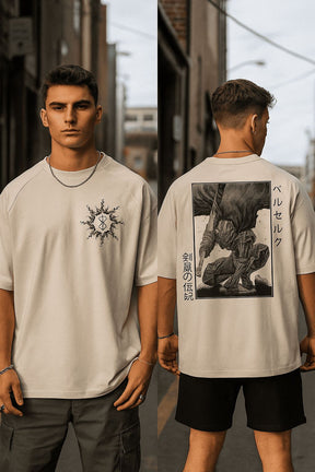 Camiseta Oversized Berserk Algodão 100%