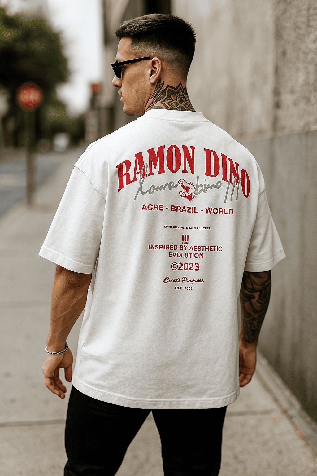 Oversized Hub RAMON DINO – Estilo, Conforto e Performance