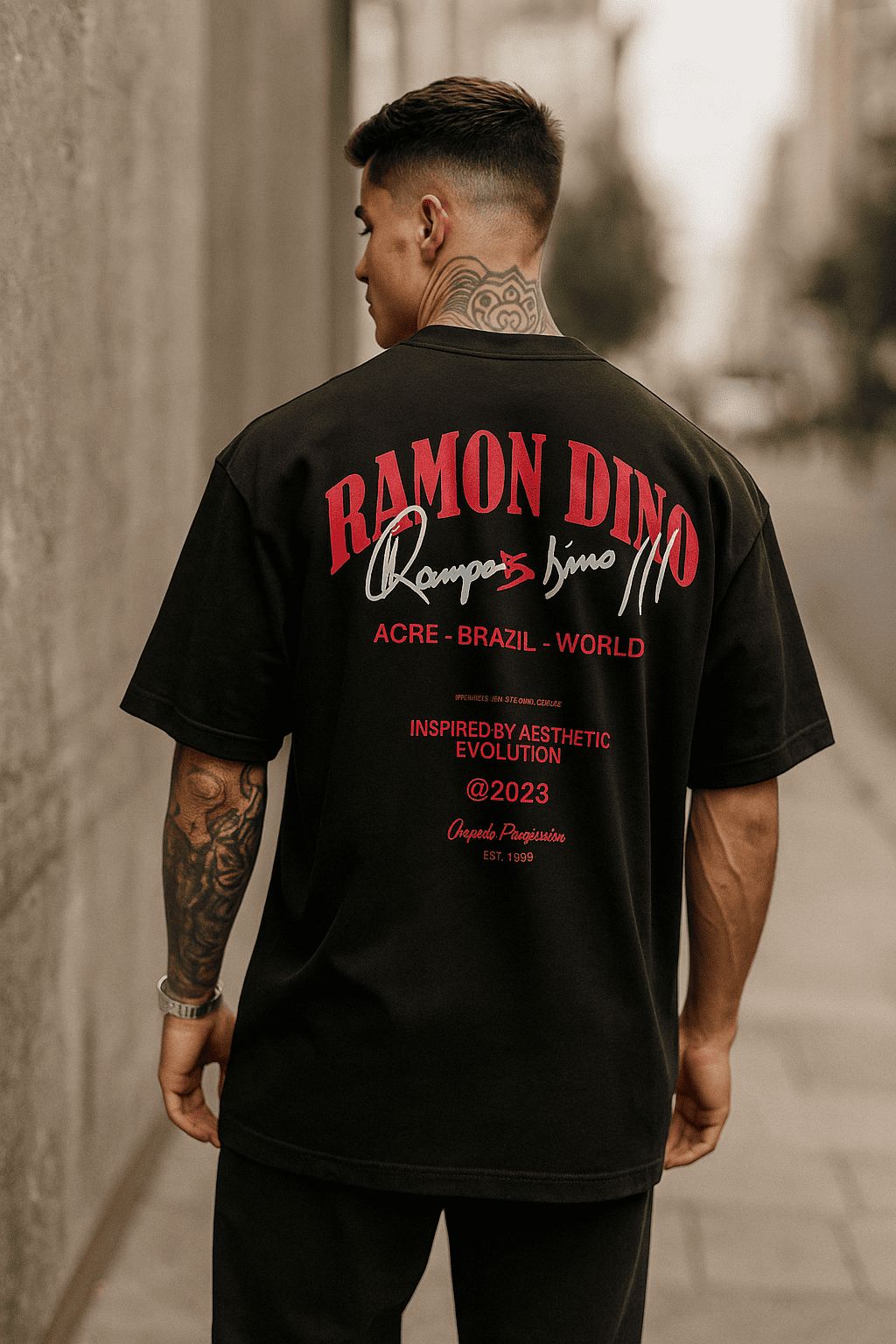 Oversized Hub RAMON DINO – Estilo, Conforto e Performance