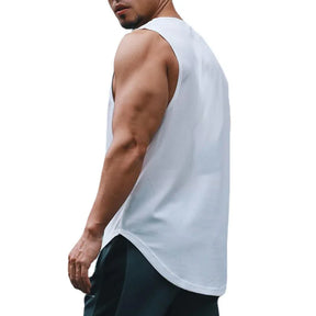 Regata Fitness Masculina de Verão – Academia, Secagem Rápida e Estilo Solto