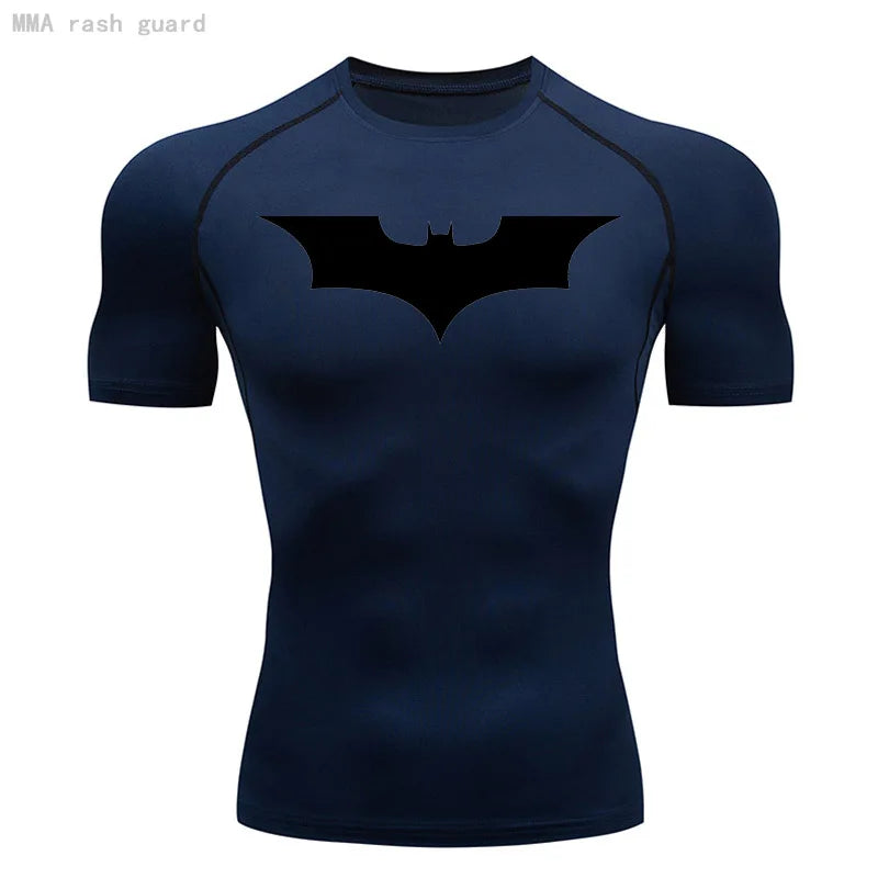 Camiseta de Compressão Masculina Batman - Performance e Estilo