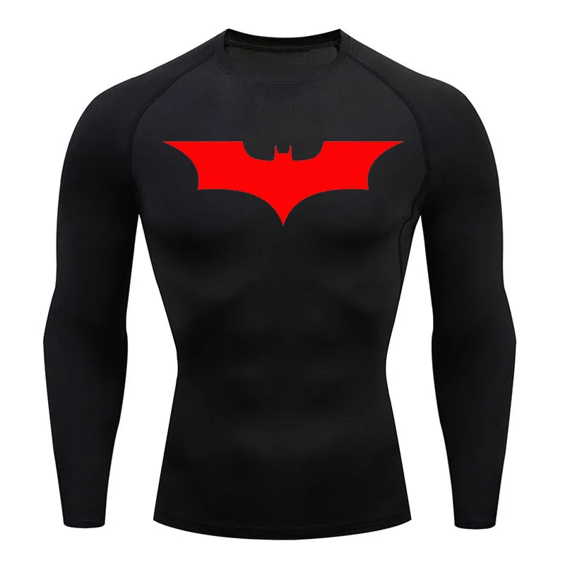 Camiseta de Compressão Masculina Batman - Performance e Estilo