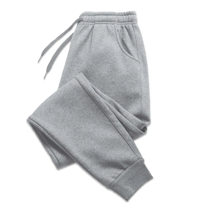Calça Moletom Lisa Masculina – Estilo Casual e Esportivo para Academia e Corrida