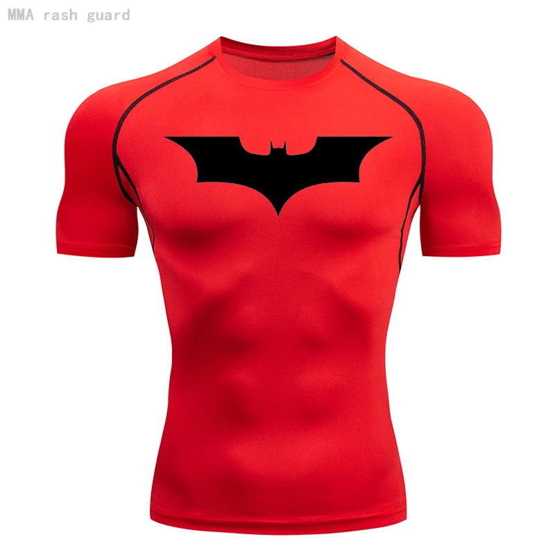 Camiseta de Compressão Masculina Batman - Performance e Estilo