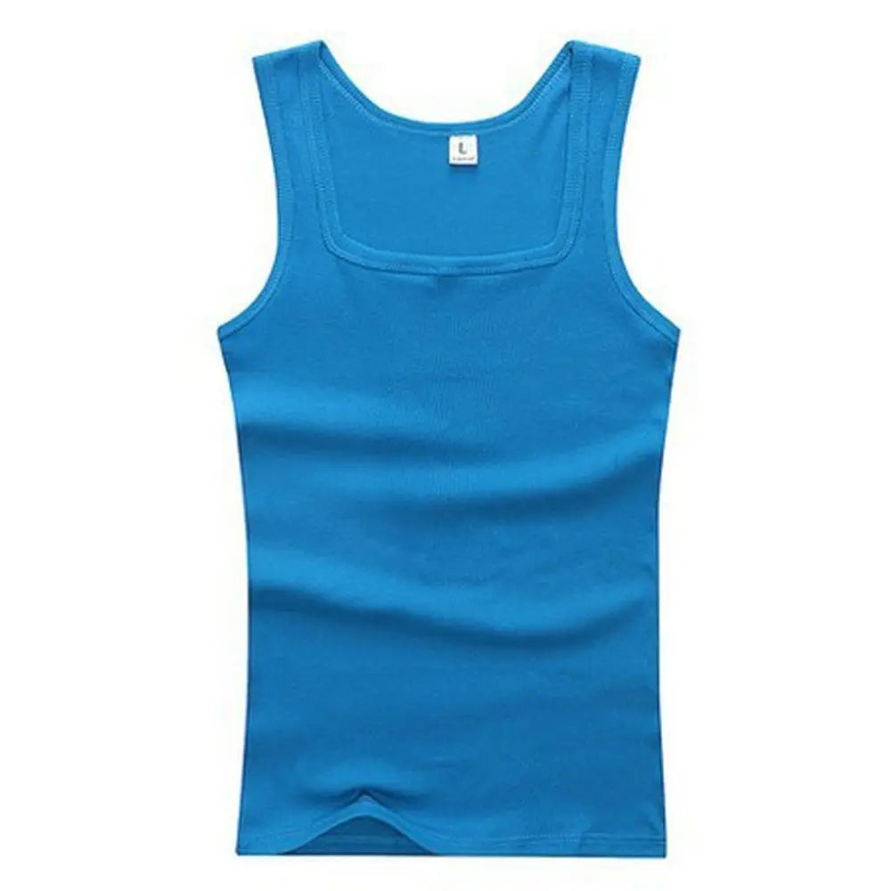 Regata Americana – Hot Sale de Verão, Algodão Puro, Fitness e Bodybuilding, Versátil para Homens e Mulheres