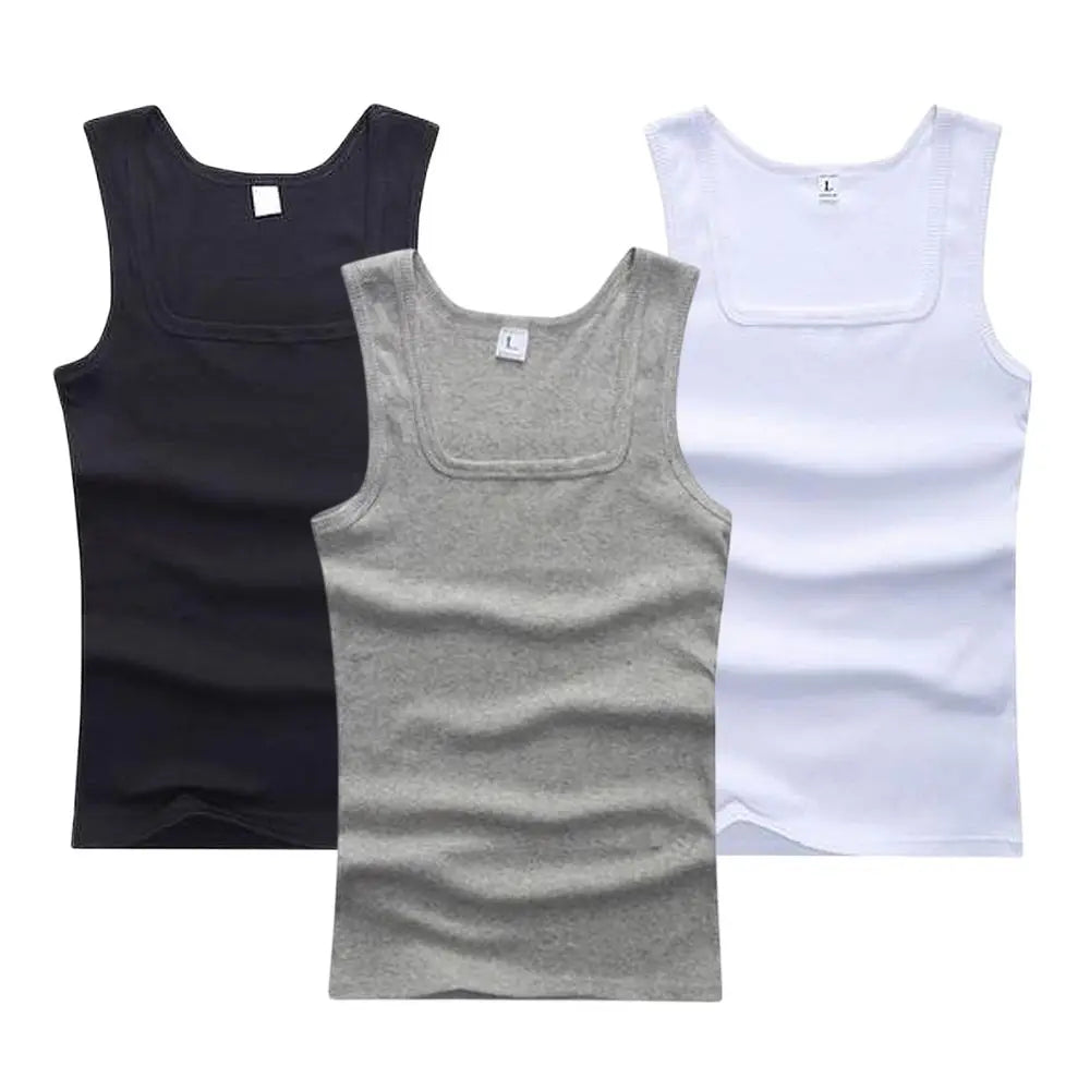 Regata Americana – Hot Sale de Verão, Algodão Puro, Fitness e Bodybuilding, Versátil para Homens e Mulheres