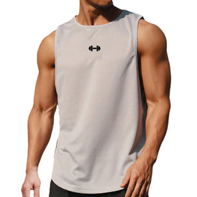 Regata Fitness Masculina de Verão – Academia, Secagem Rápida e Estilo Solto