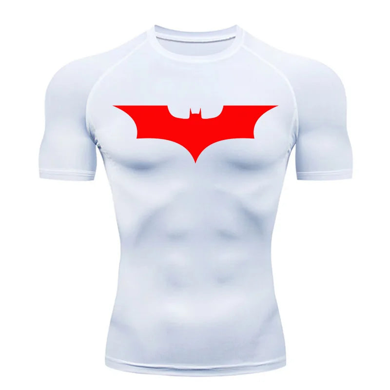 Camiseta de Compressão Masculina Batman - Performance e Estilo