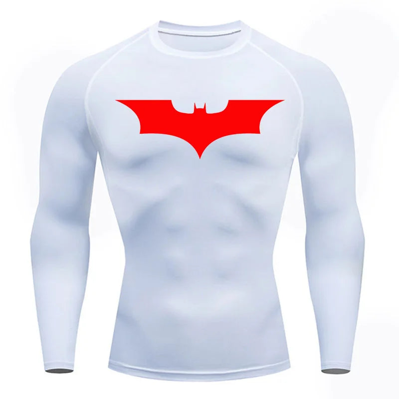 Camiseta de Compressão Masculina Batman - Performance e Estilo