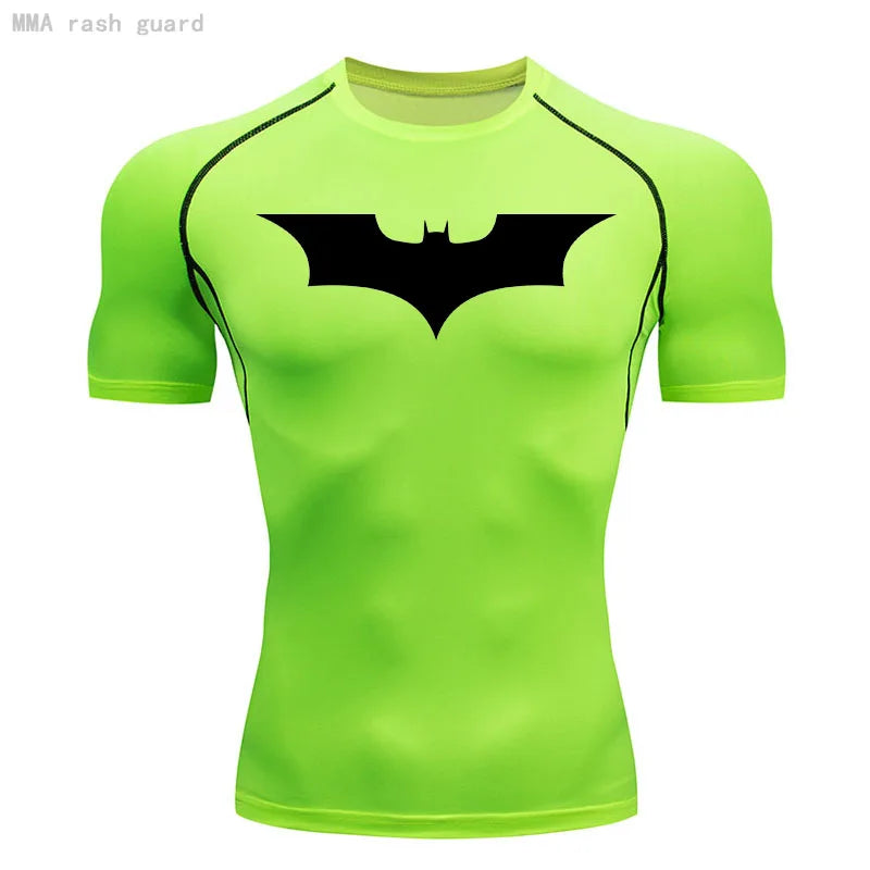 Camiseta de Compressão Masculina Batman - Performance e Estilo