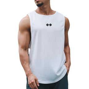 Regata Fitness Masculina de Verão – Academia, Secagem Rápida e Estilo Solto