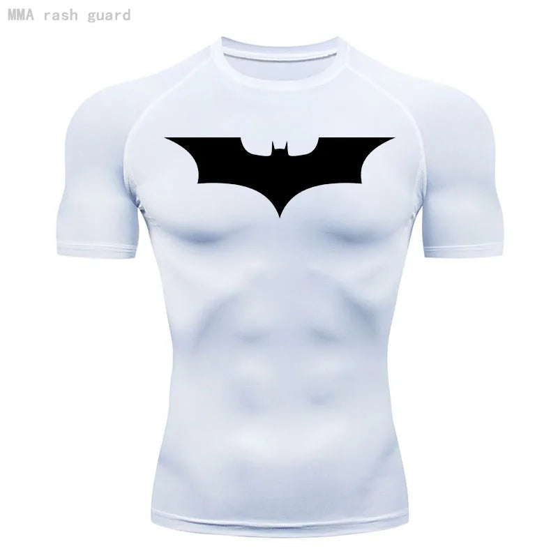 Camiseta de Compressão Masculina Batman - Performance e Estilo